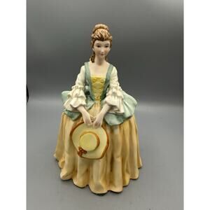 Andrea by Sadek Porcelain Lady Figurine 8593 Victorian Woman Japan